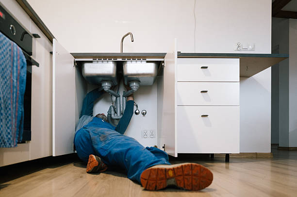 Professional Plumbing technician working in Pine, CO